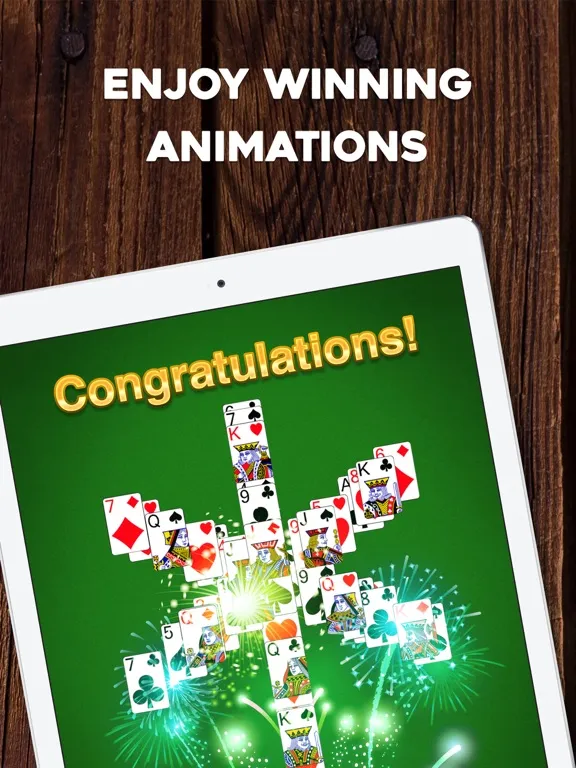 Capturas de pantalla de TriPeaks Solitaire: Card Game iPad 