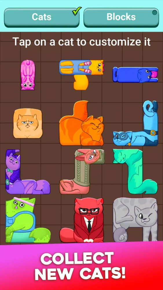 Block Puzzle Cats スクリーンショット