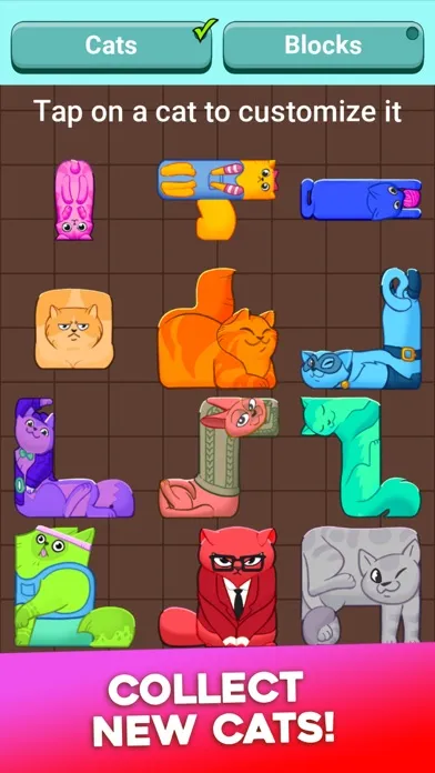 ภาพหน้าจอของ Puzzle Cats·
