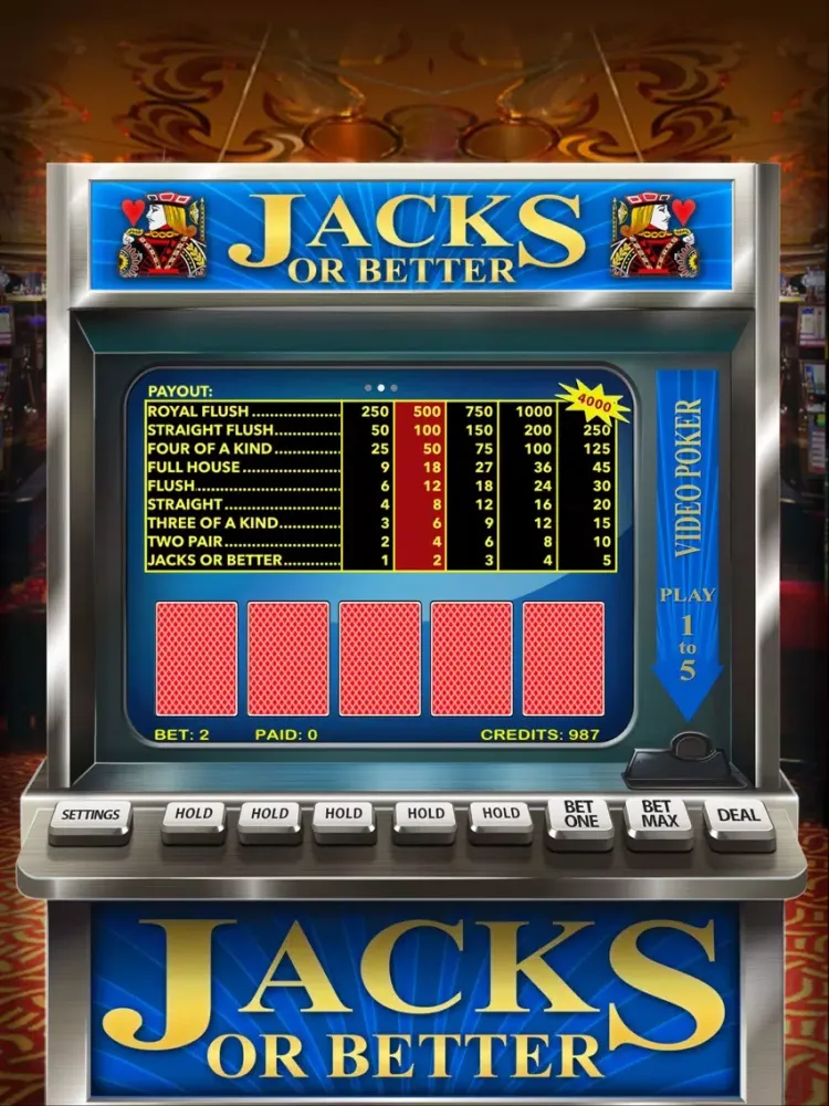 Video Poker Casino - Card Game iPad  سکرین شاٹس