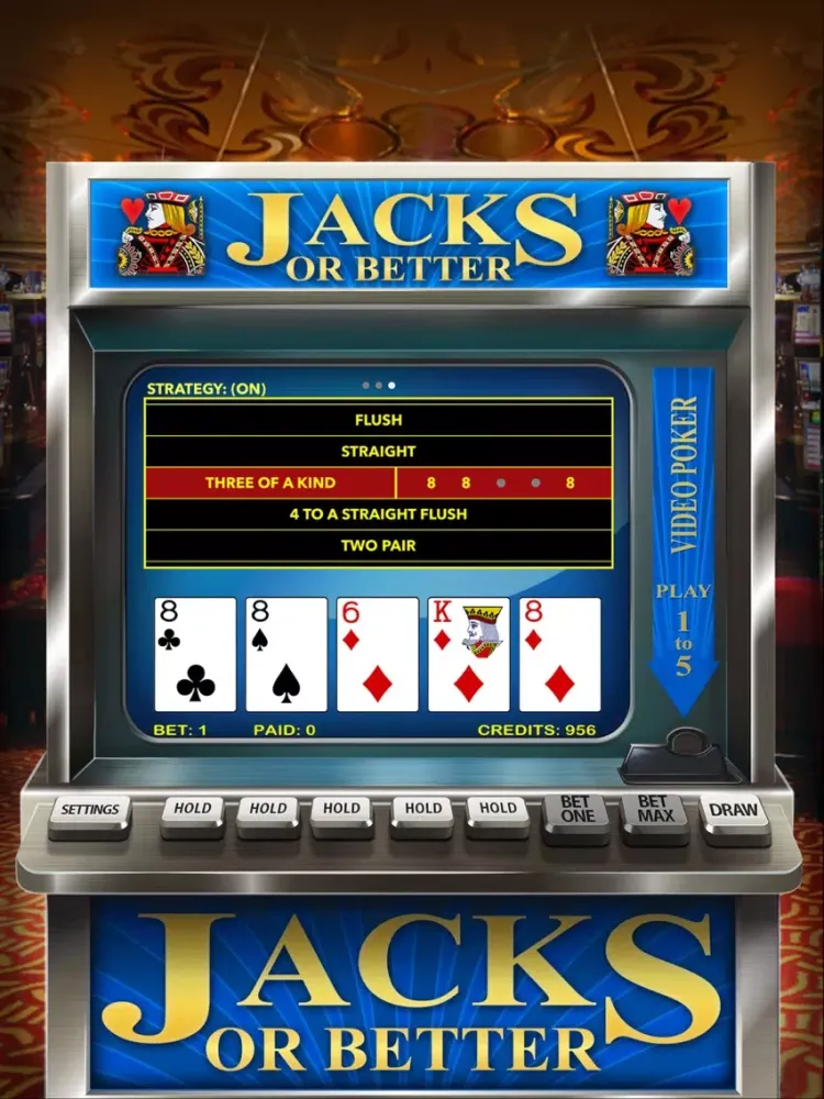 Video Poker Casino - Card Game iPad  سکرین شاٹس