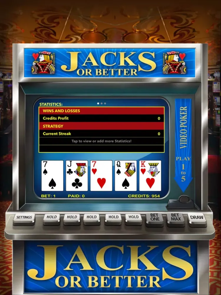 Video Poker Casino - Card Game iPad  سکرین شاٹس