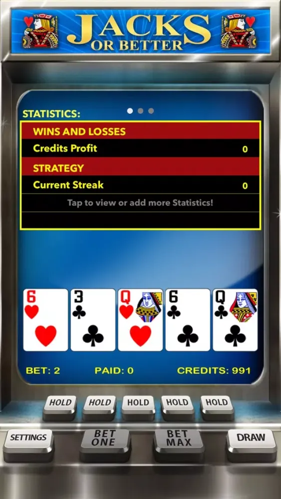 Video Poker Casino - Card Game سکرین شاٹس