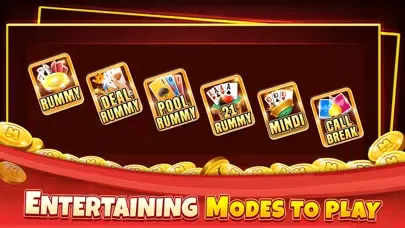 Capturas de tela do Indian Rummy Offline Card Game