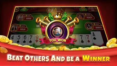 Capturas de tela do Indian Rummy Offline Card Game