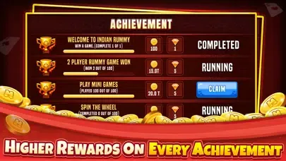 Capturas de tela do Indian Rummy Offline Card Game