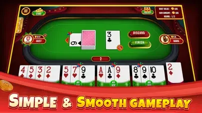 Capturas de tela do Indian Rummy Offline Card Game