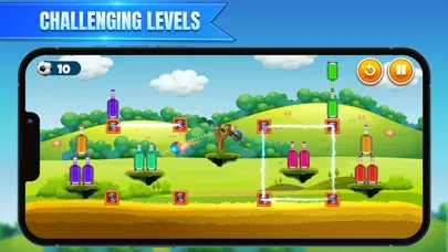 Bottle Shooter Sling Shot Game سکرین شاٹس