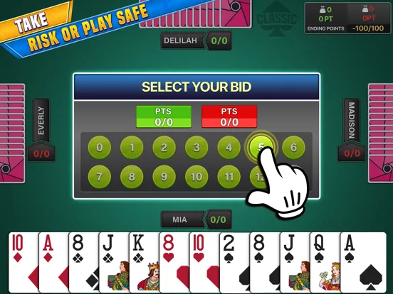 Screenshot di Spades - Offline Card Game iPad 