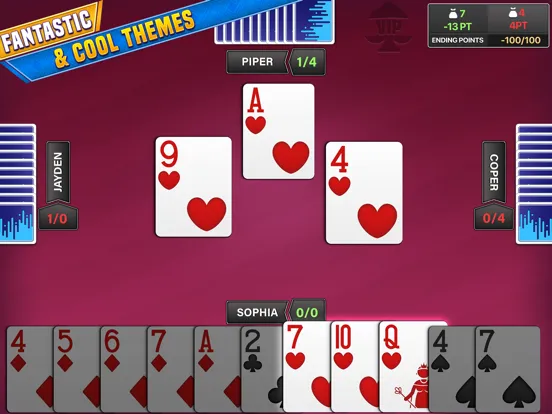Screenshot di Spades - Offline Card Game iPad 