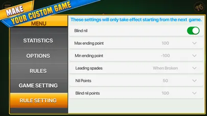 Screenshot di Spades - Offline Card Game