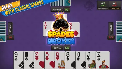 Screenshot di Spades - Offline Card Game