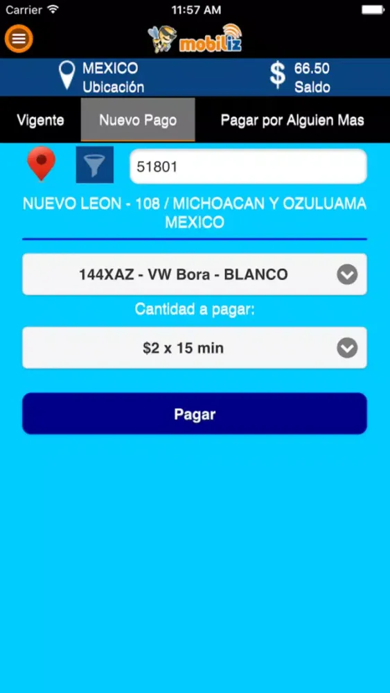 Tangkapan layar Estacionamiento - Parking