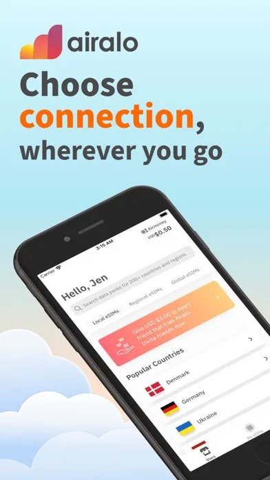 Airalo: eSIM Travel & Internet স্ক্রিনশট