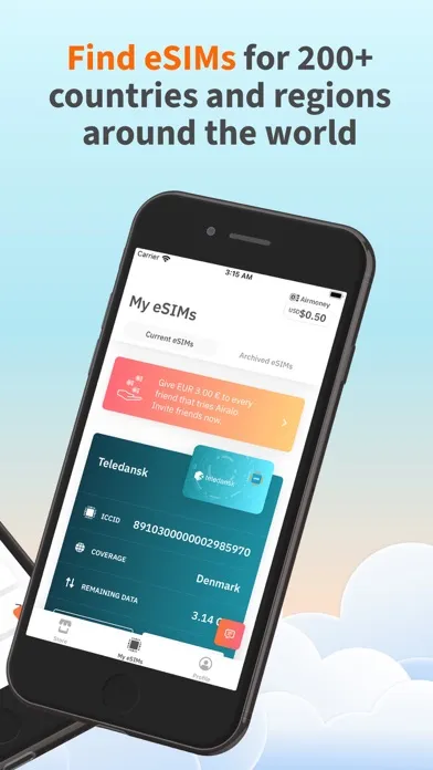 Airalo: eSIM Travel & Internet স্ক্রিনশট
