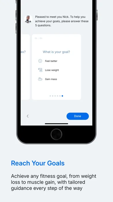 FitMe AI: Your Fitness Coach Screenshots