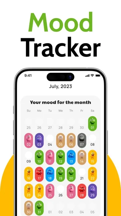 صور Mood Board Emotion Tracker app