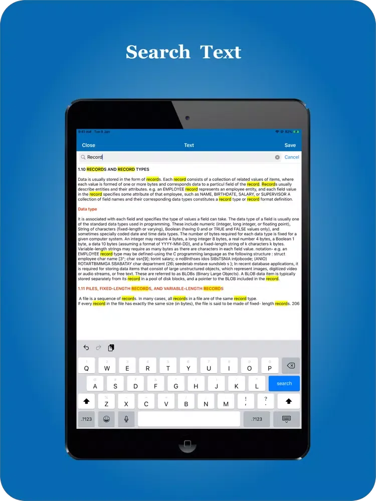 تصاویر Text Copier Lite iPad 