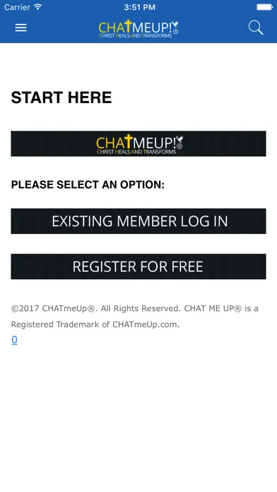 CHAT ME UP - Christian Social Network Screenshots