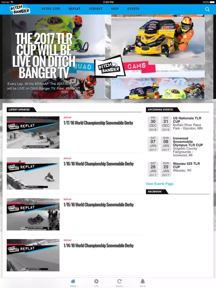Ditch Banger TV iPad 应用截图