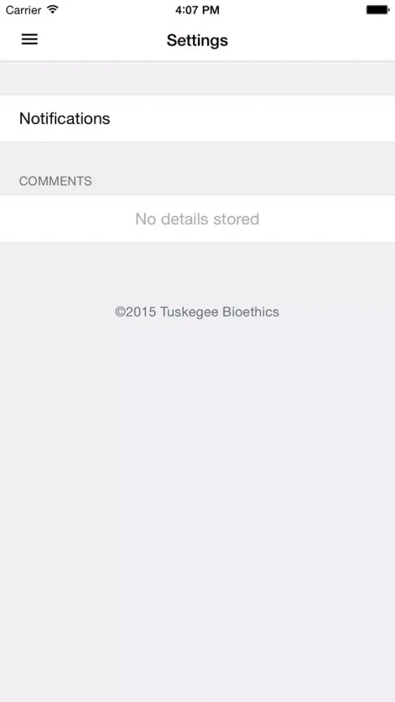 Tuskegee National Center for Bioethics in Research and Health Care Screenshots