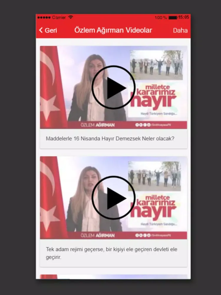 Zrzuty ekranu Özlem Ağırman iPad 