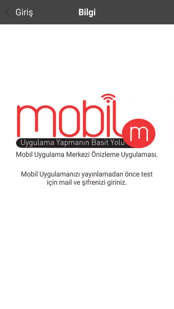 Tangkapan layar MobilM