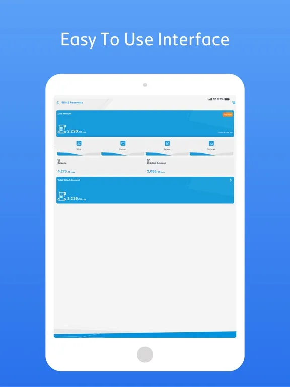 Captures d'écran de Mobily Business-موبايلي أعمال iPad 