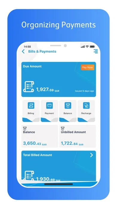 Captures d'écran de Mobily Business-موبايلي أعمال