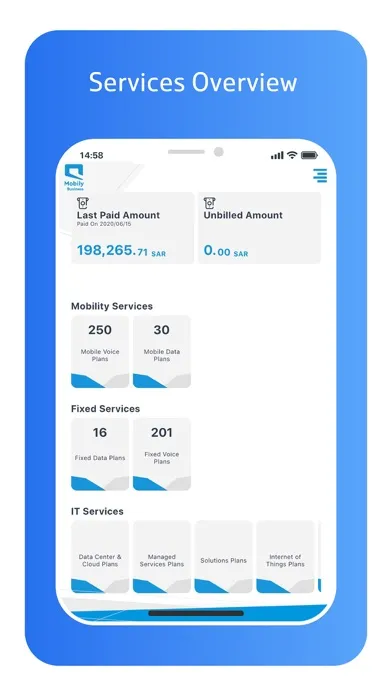 Captures d'écran de Mobily Business-موبايلي أعمال