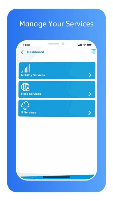 Captures d'écran de Mobily Business-موبايلي أعمال