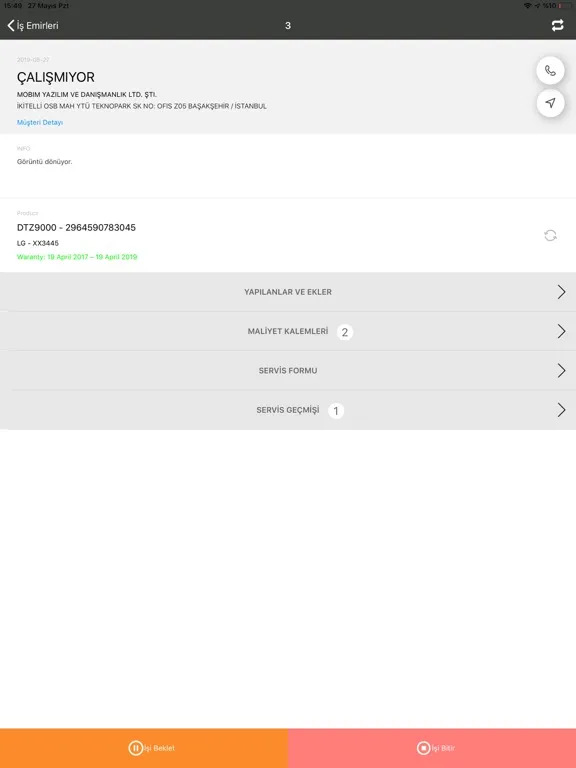 FieldCo. Kumtel iPad  स्क्रीनशॉट