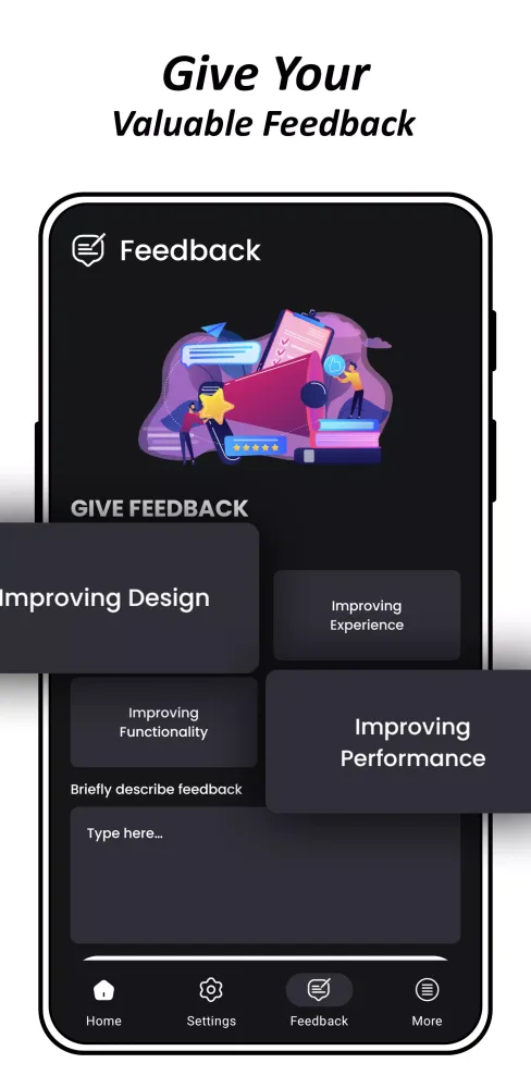 Tangkapan layar Dark Mode