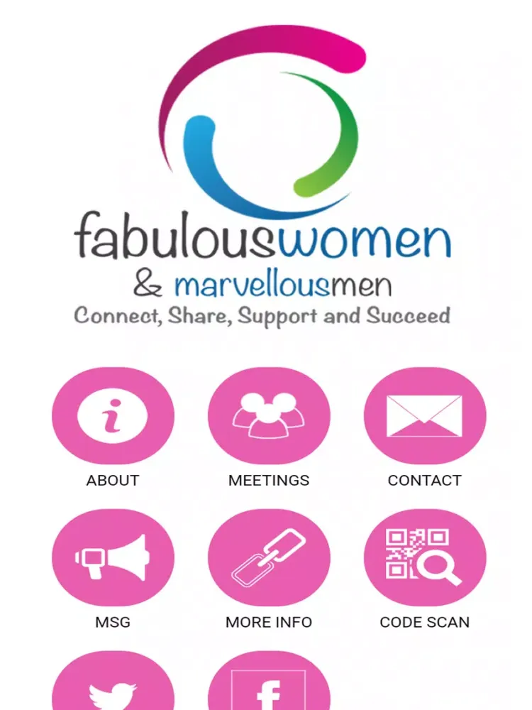 Capturas de pantalla de Fabulous Women Networking iPad 