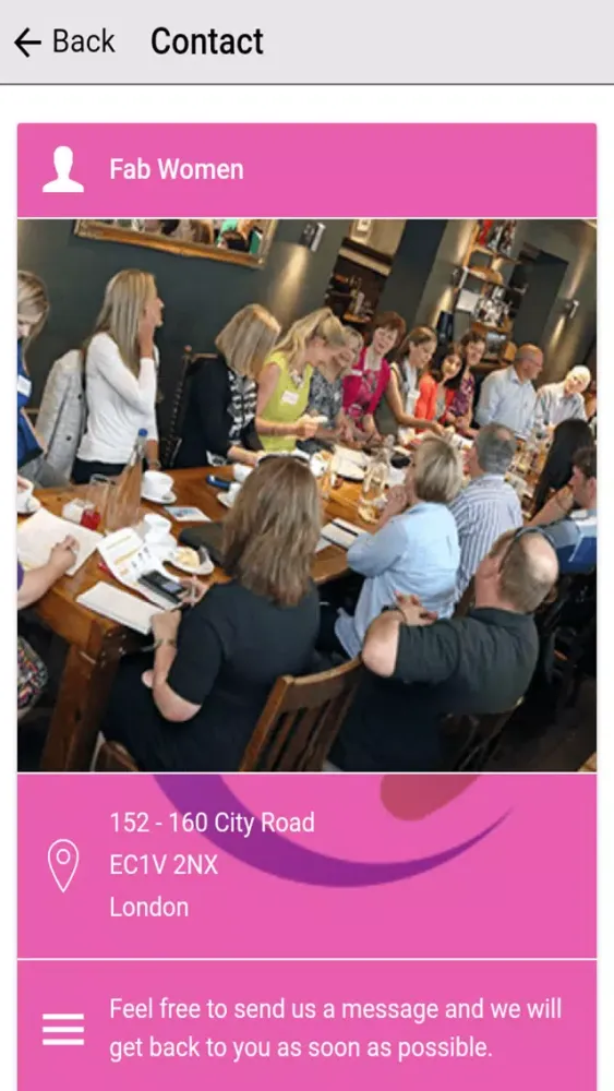 Capturas de pantalla de Fabulous Women Networking