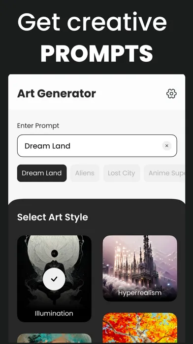 Dream AI: AI Picture generator Ekran Görüntüleri