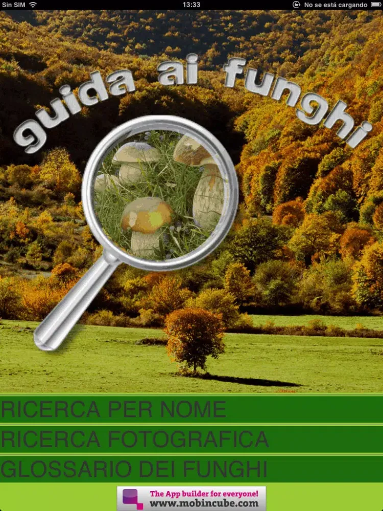Zrzuty ekranu Guida ai Funghi iPad 