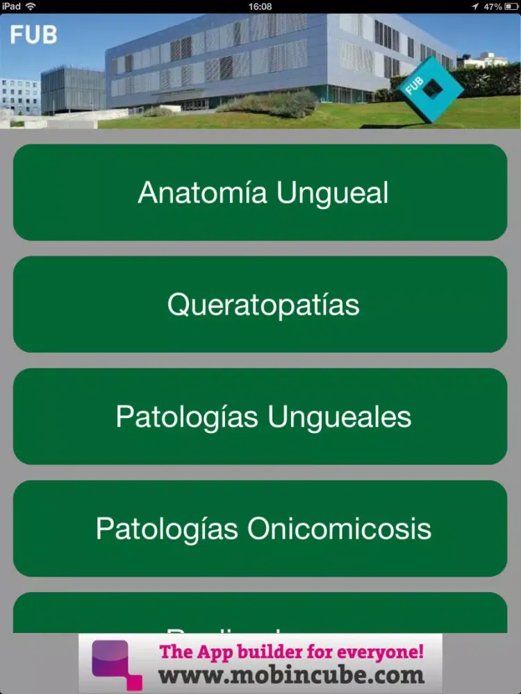 Capturas de tela do Anatomía y patología ungueal iPad 