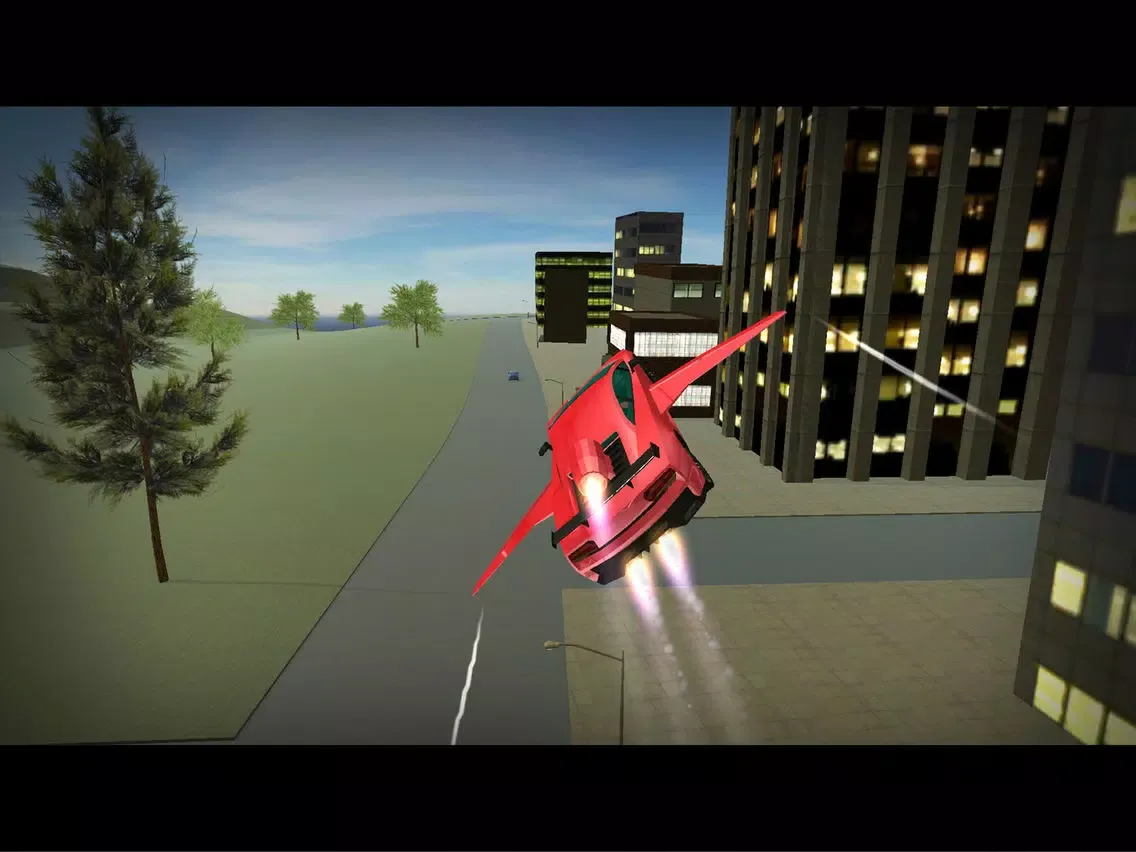 Flying Car Simulator 2018 iPad  Screenshots