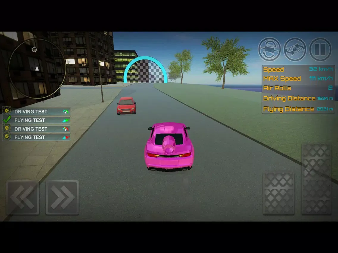 Flying Car Simulator 2018 iPad  Screenshots