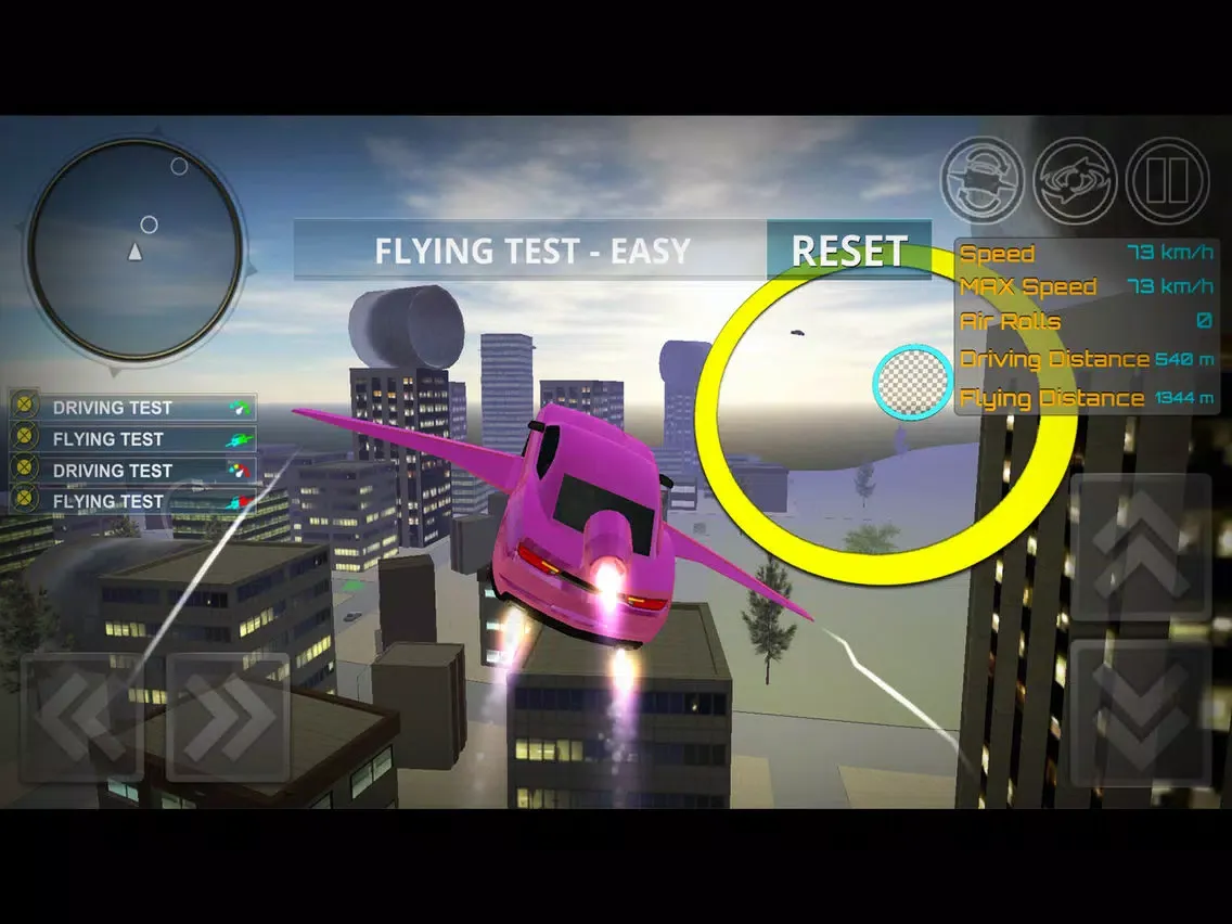 Flying Car Simulator 2018 iPad  Screenshots