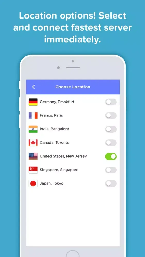 Jet VPN स्क्रीनशॉट