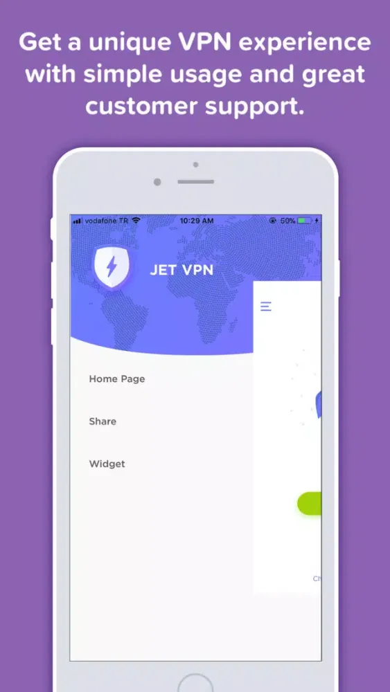 Jet VPN स्क्रीनशॉट