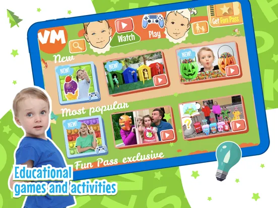 Capturas de pantalla de Vania Mania Kids Games & Video iPad 