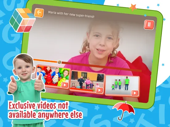 Capturas de pantalla de Vania Mania Kids Games & Video iPad 