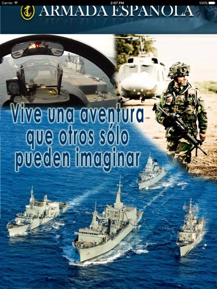 Ảnh chụp màn hình của Armada Española iPad 