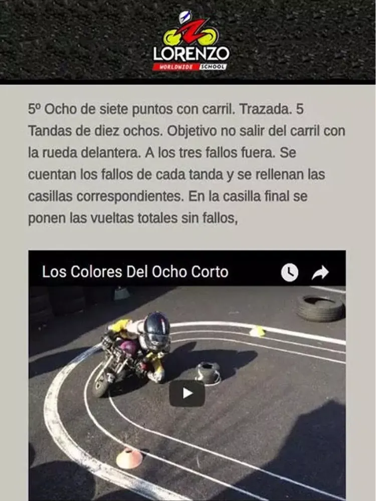 تصاویر Aula Virtual - Lorenzo Competición iPad 