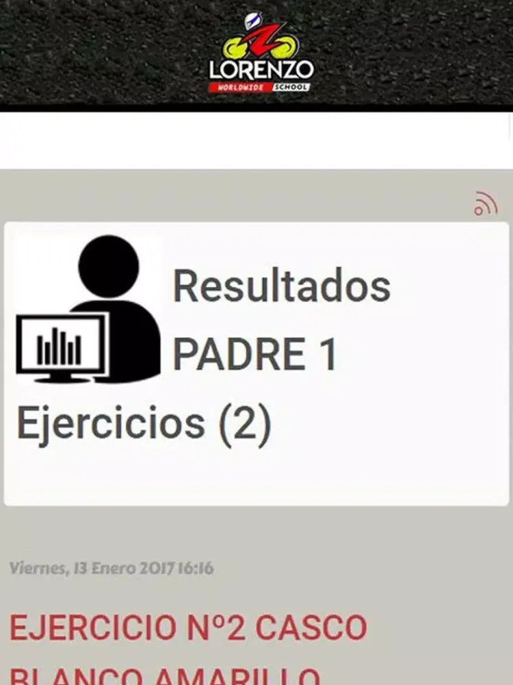 تصاویر Aula Virtual - Lorenzo Competición iPad 