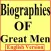 Biographies of Great Men