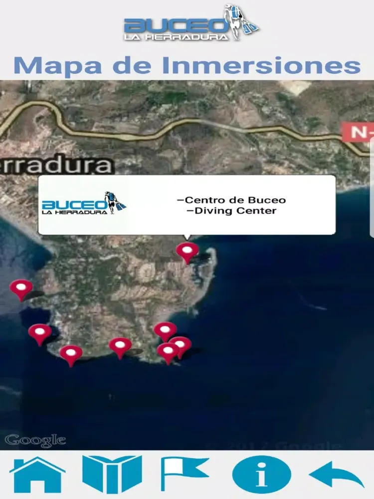 Скриншоты Buceo La Herradura iPad 